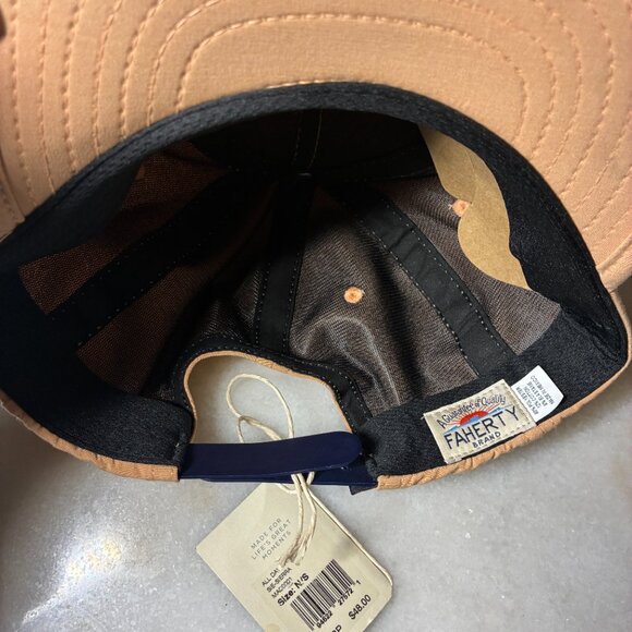 Faherty All Day™ Hat in Sierra (Tan) New with Tags (NWT) N/S - Picture 3 of 6
